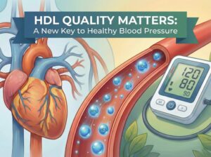 HDL Quality Matters: A New Key to Maintaining Healthy Blood Pressure Levels