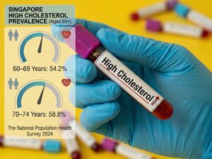 Over Half of Singaporeans Aged 60–74 Have High Cholesterol: Tips for Better Cholesterol Management