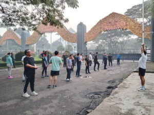 Pererat Kebersamaan, Manajemen BRI Region 6 Gelar Jogging Bersama di Kawasan TMII