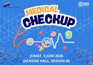 SP BRI Region 6 Gelar MCU untuk 100 Pekerja